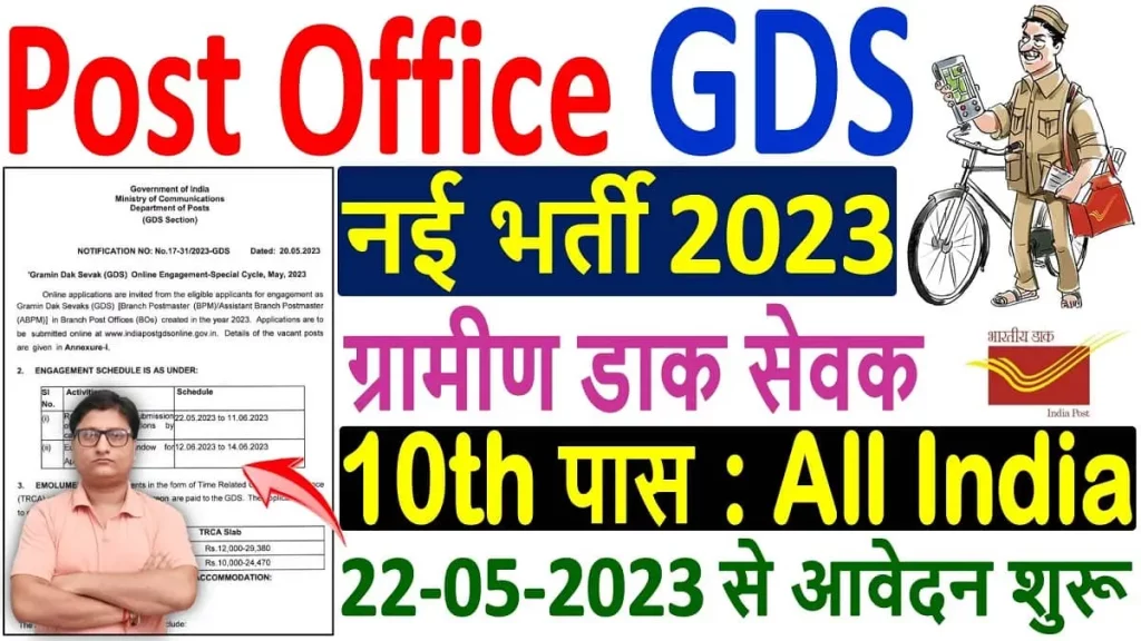 India Post Office GDS Notification 2023