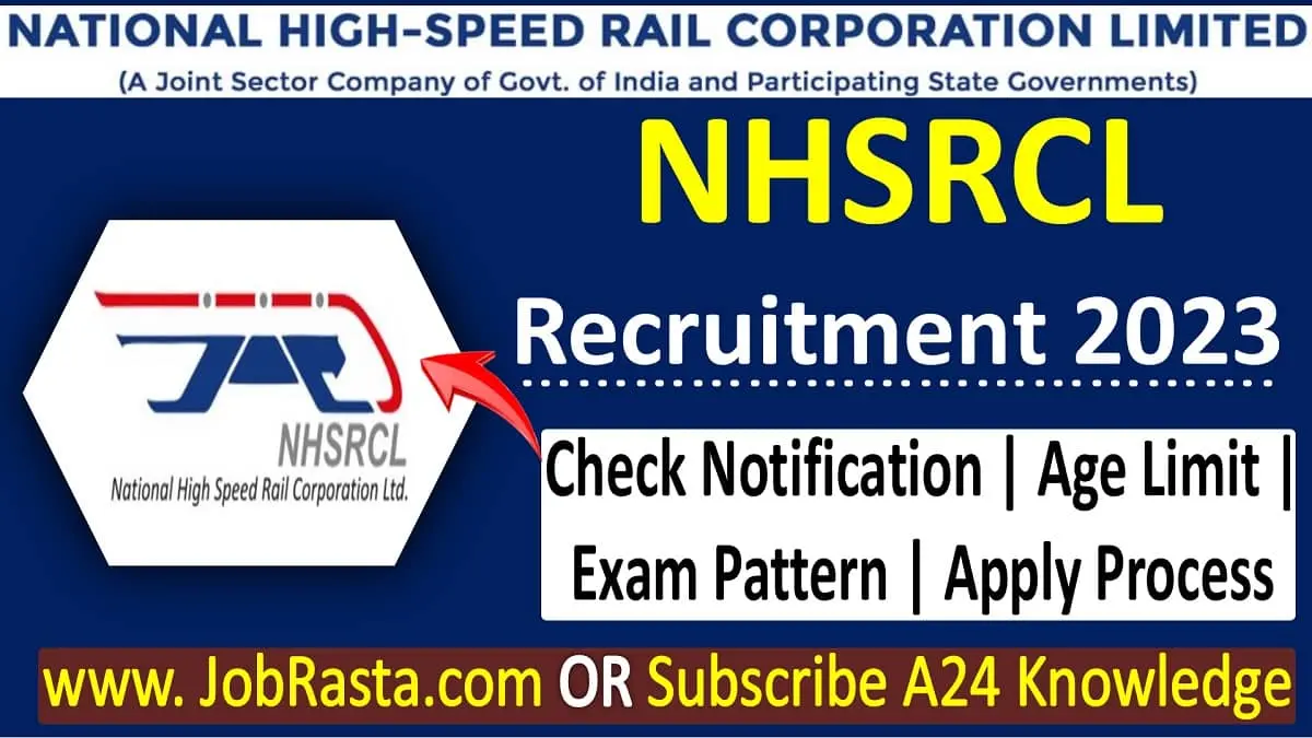 NHSRCL Recruitment 2023 Notification Released for 64 Post Online Form