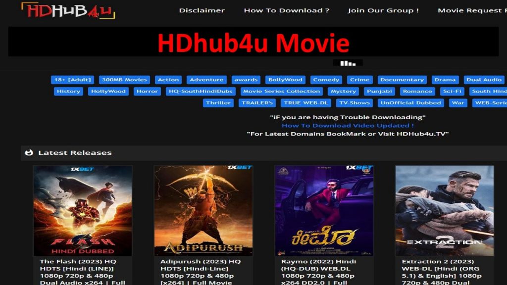 Discovering The Excitement Of Hdhub4u Bollywood Movies 2023