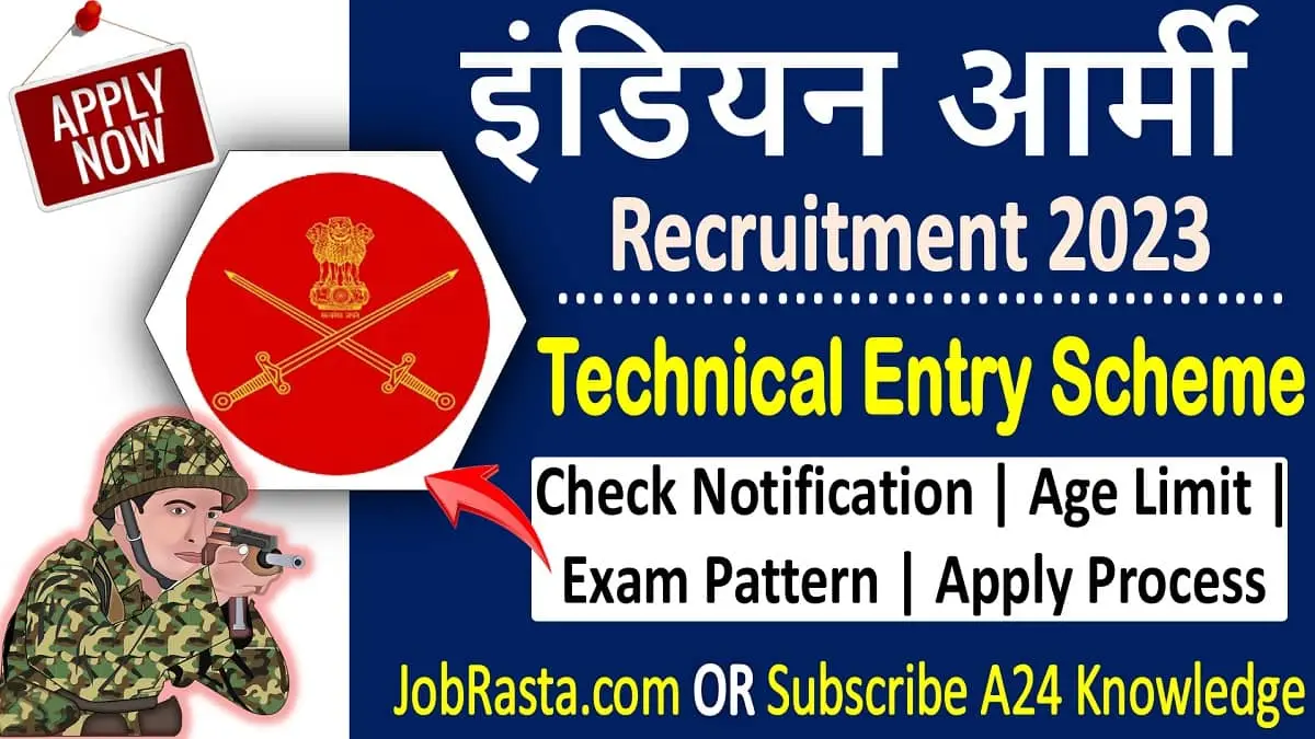 Indian Army TES 50 Recruitment 2023 Notification