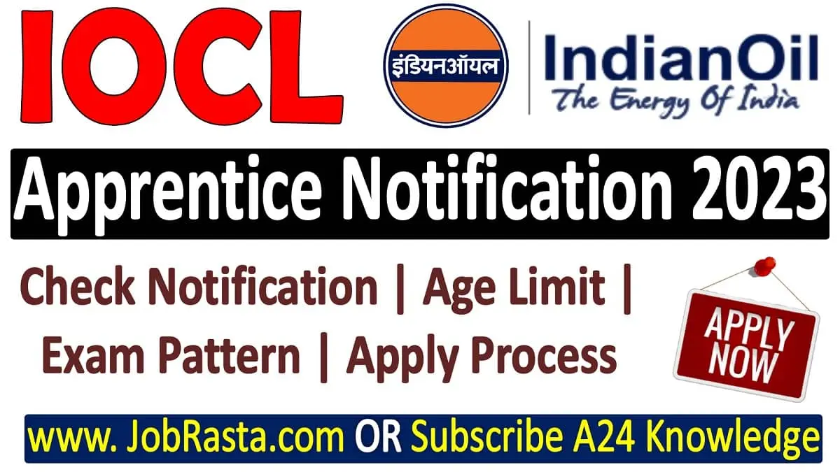 IOCL Apprentice Recruitment 2023 Notification