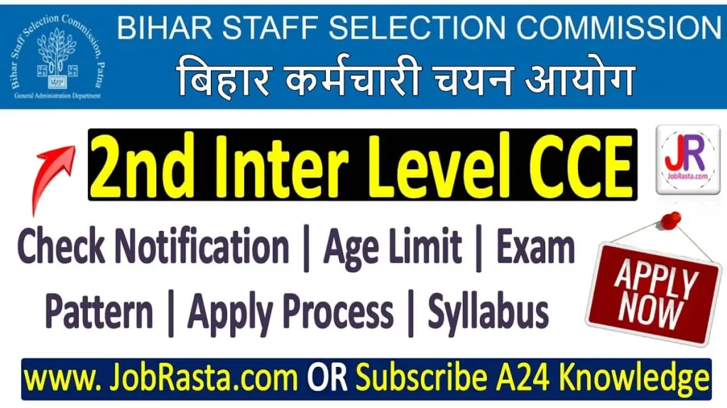 BSSC Inter Level Recruitment 2023