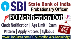 SBI PO Recruitment 2023 Notification