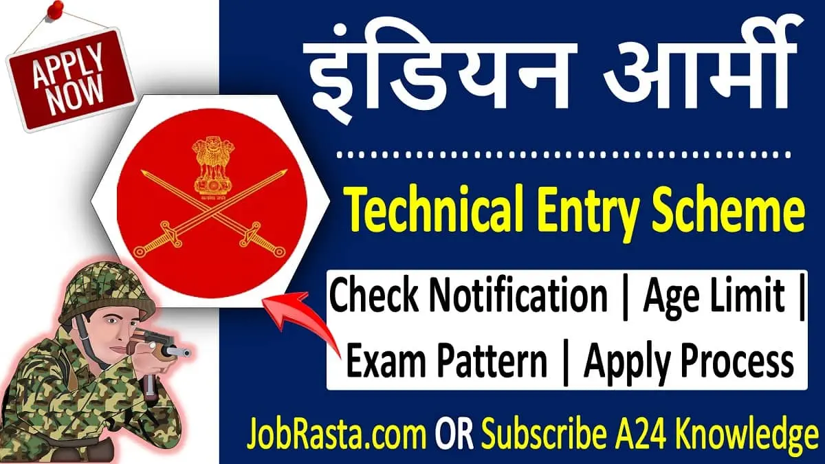 Indian Army TES 51 Recruitment 2023 Notification