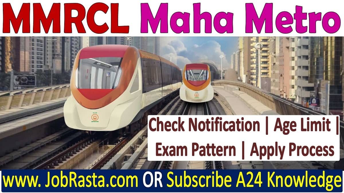 MMRCL Maha Metro Apprentice Recruitment 2023 Notification