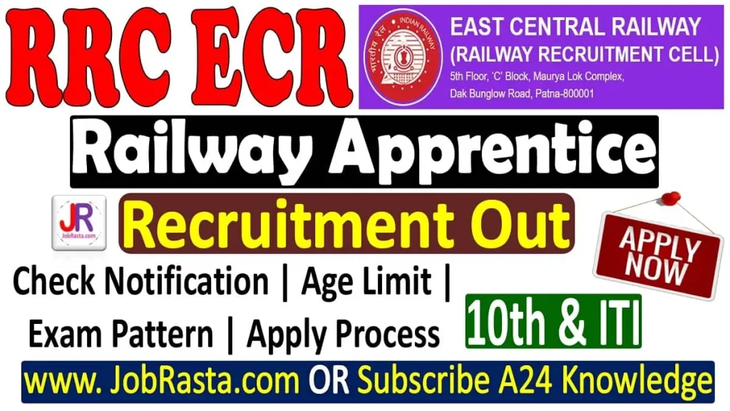 RRC ECR Apprentice Recruitment 2023 Notification