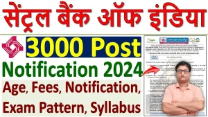 Central Bank of India Apprentice Recruitment 2024 Notification