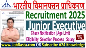 AAI Junior Executive Recruitment 2025
