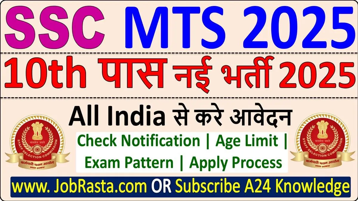SSC MTS Recruitment 2025