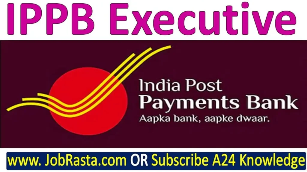 IPPB Executive Recruitment 2024