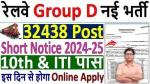 RRB Railway Group D Recruitment