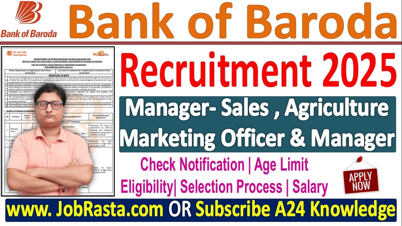 Bank of Baroda Recruitment 2025
