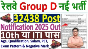 RRB Railway Group D Recruitment