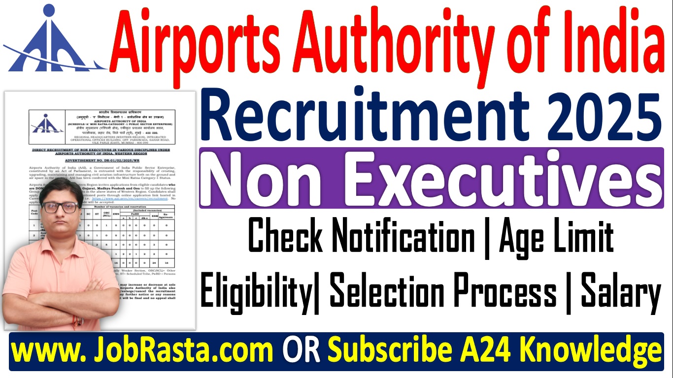 AAI Non Executives Recruitment 2025