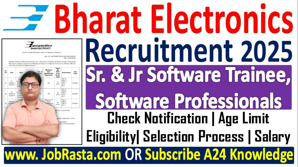 BEL Recruitment 2025
