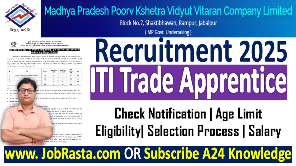 MPEZ Apprentice Recruitment 2025