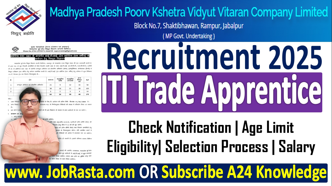 MPEZ Apprentice Recruitment 2025