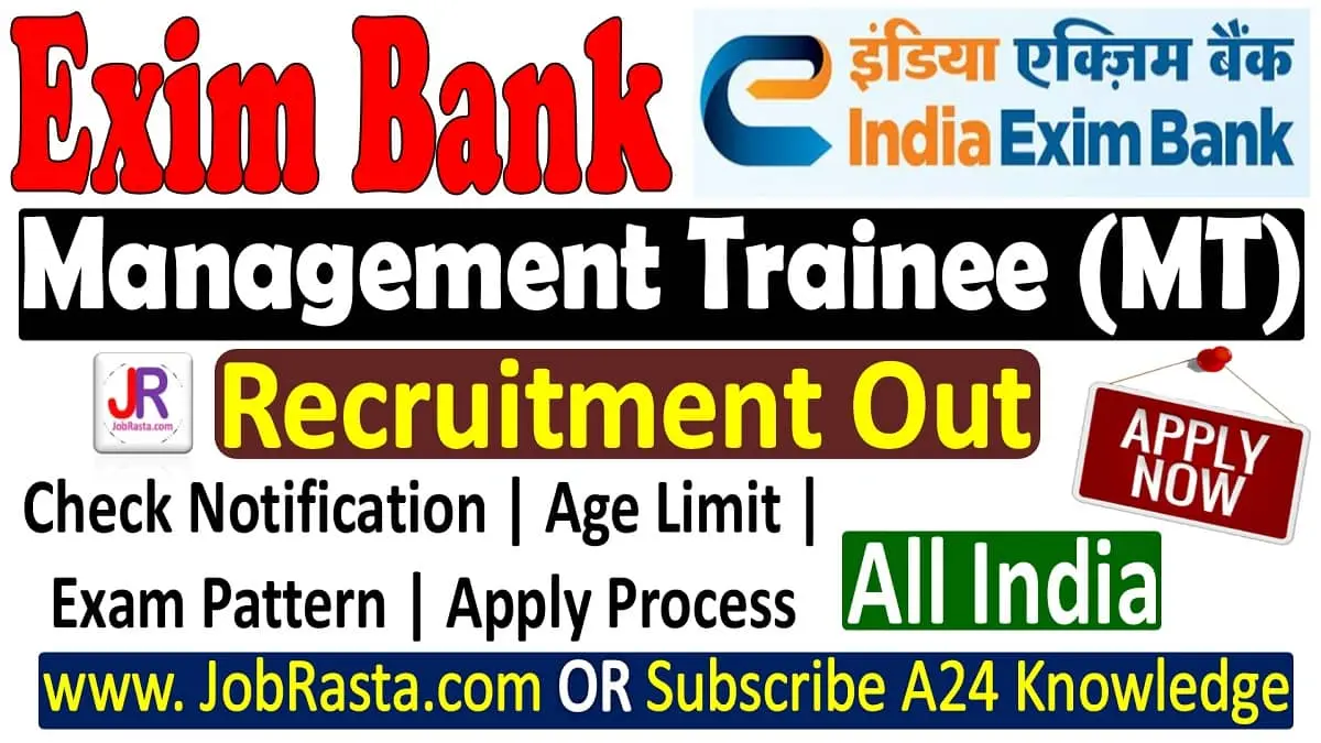 Exim Bank Recruitment