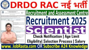 DRDO RAC Recruitment 2025