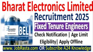 BEL Fixed Tenure Engineers Recruitment