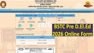 Rajasthan BSTC Pre DElEd