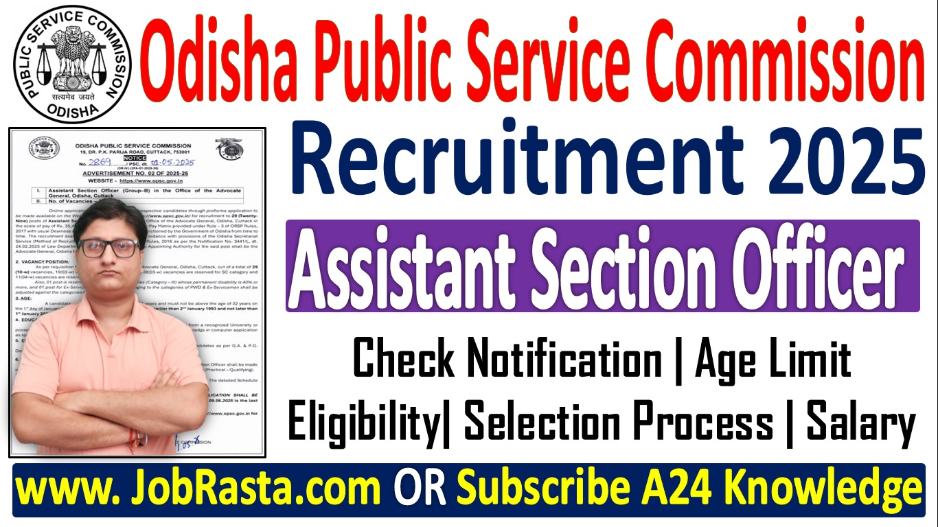 OPSC ASO Recruitment