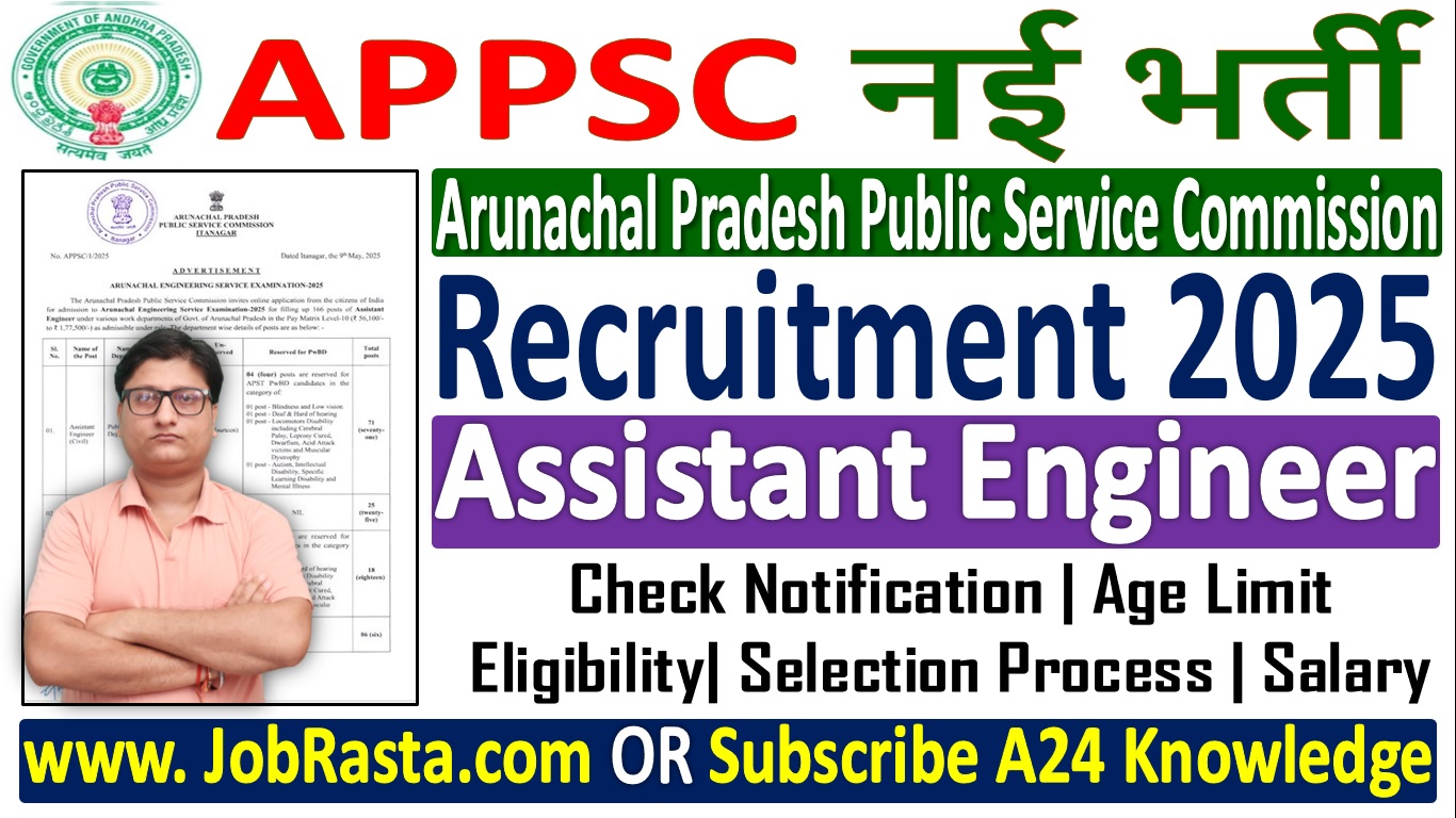 APPSC Assistant Engineer Recruitment
