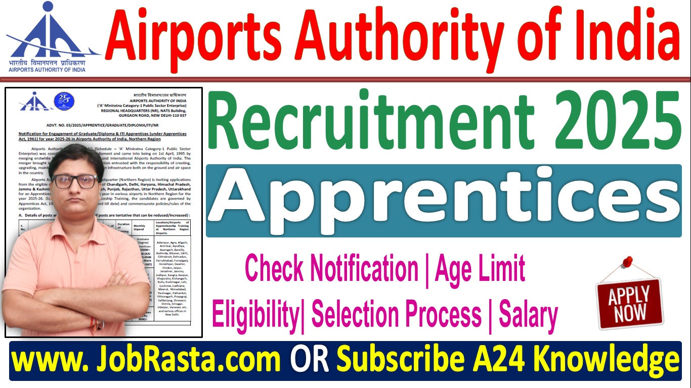 AAI Apprentices Recruitment
