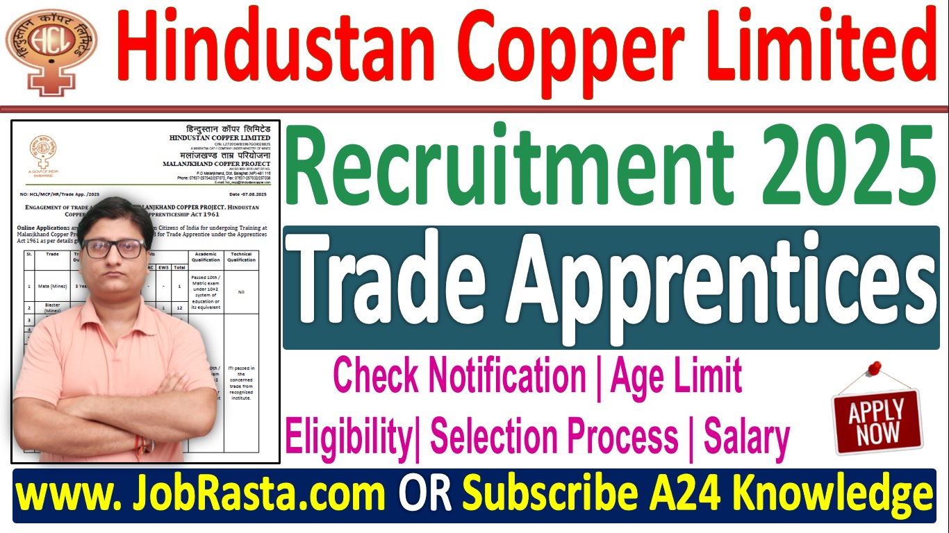 HCL Apprentice Recruitment 2025