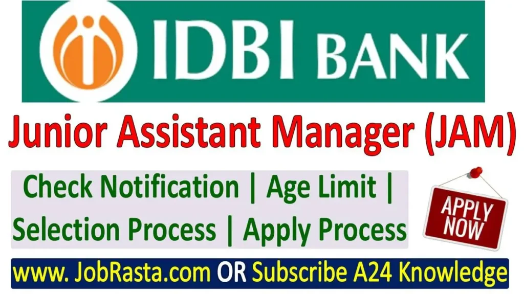 IDBI Bank Jr. Assistant Manager