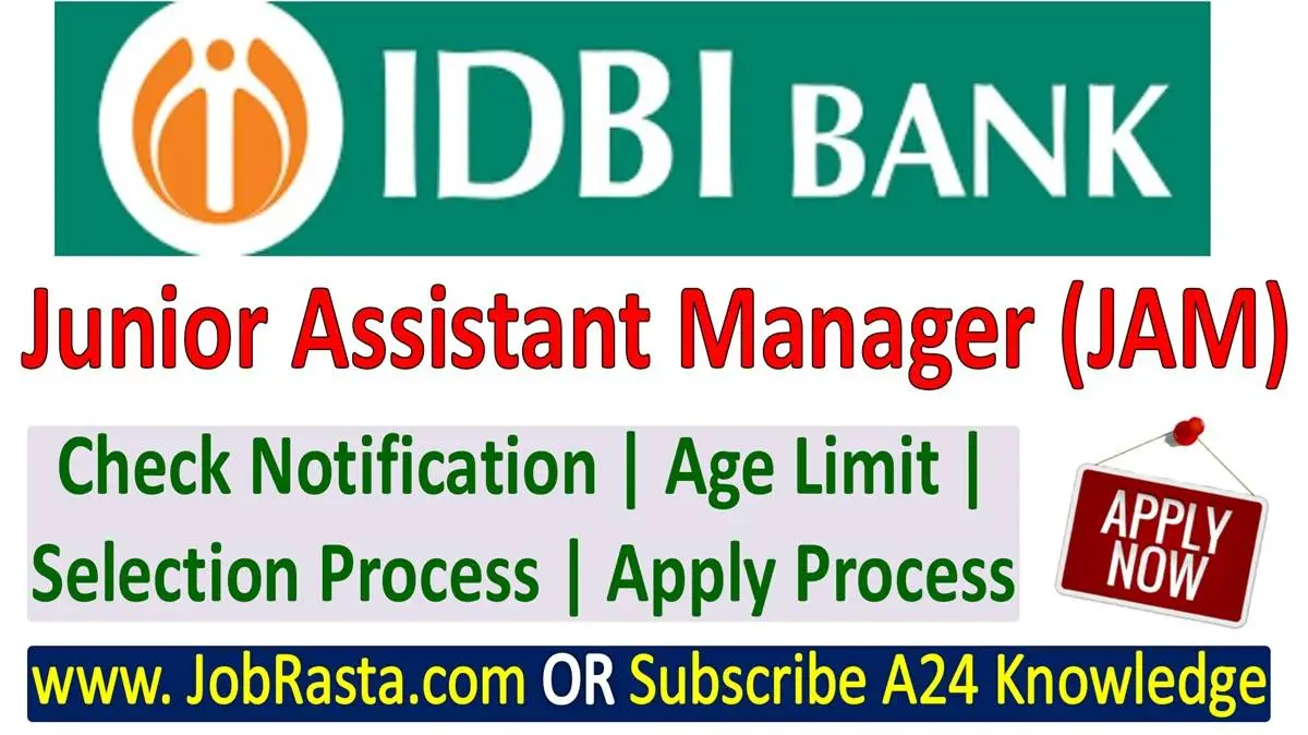 IDBI Bank Jr. Assistant Manager