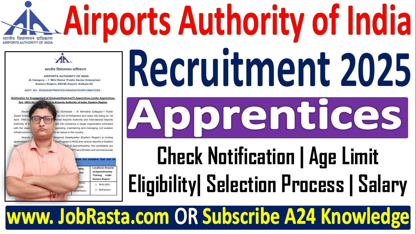 AAI Apprentices Recruitment