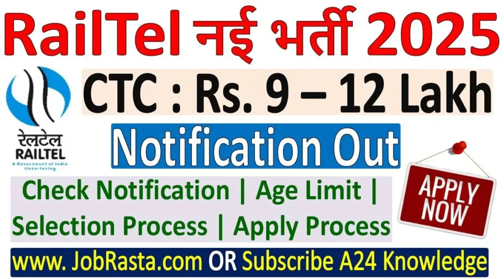 RailTel Recruitment 2025
