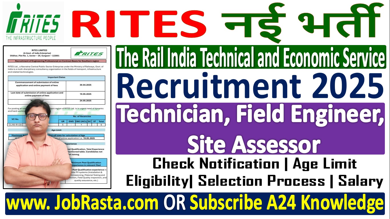 RITES Recruitment