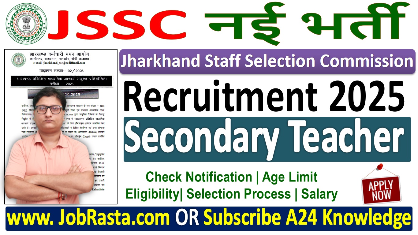 JSSC Secondary Teacher Recruitment