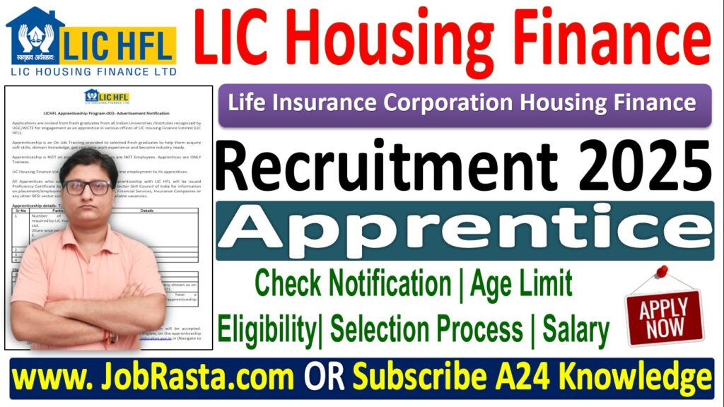 LIC HFL Apprentice Recruitment 2025