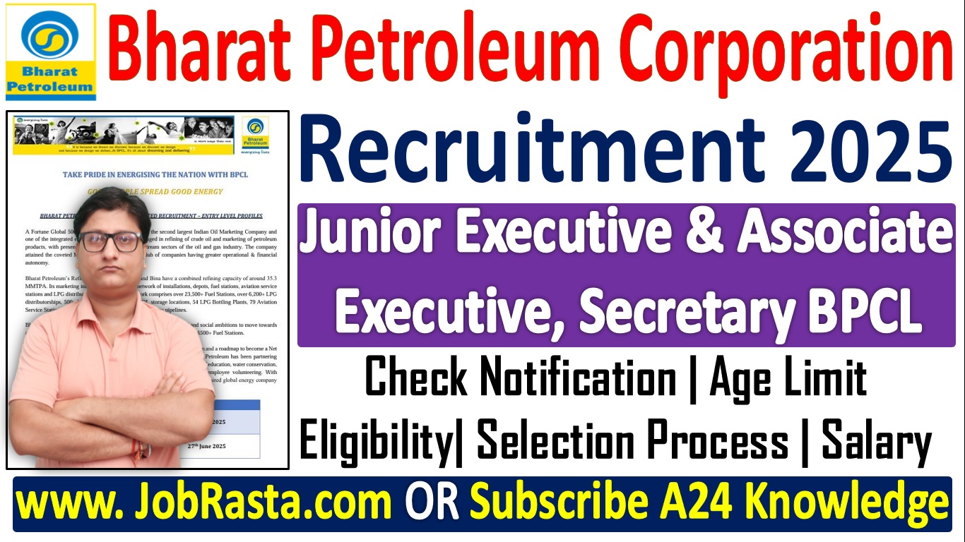 BPCL Executive Recruitment