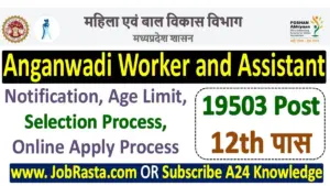 WCD MP Recruitment 2025