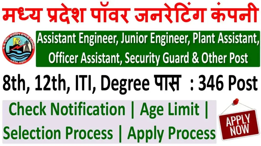 MPPGCL Recruitment 2025 Notification