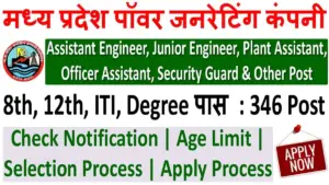 MPPGCL Recruitment 2025 Notification