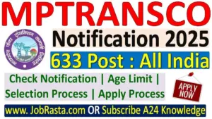MPTRANSCO Recruitment 2025