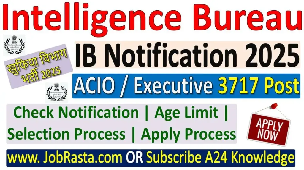 IB ACIO / Executive Recruitment 2025