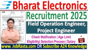 BEL Recruitment 2025 Notification