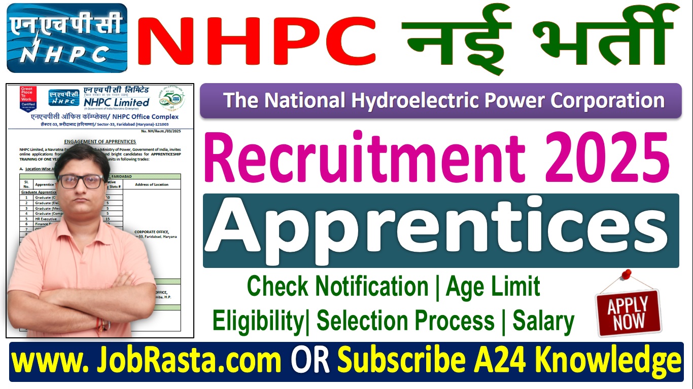 NHPC Apprentices Recruitment