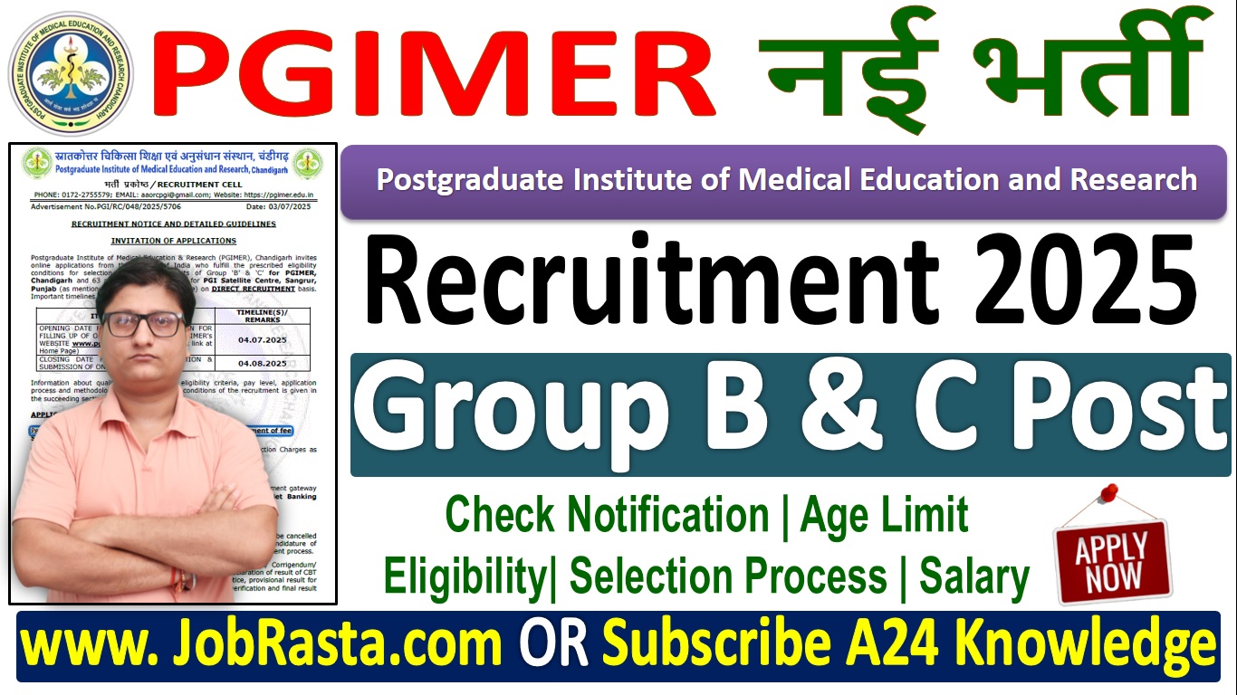PGIMER Recruitment