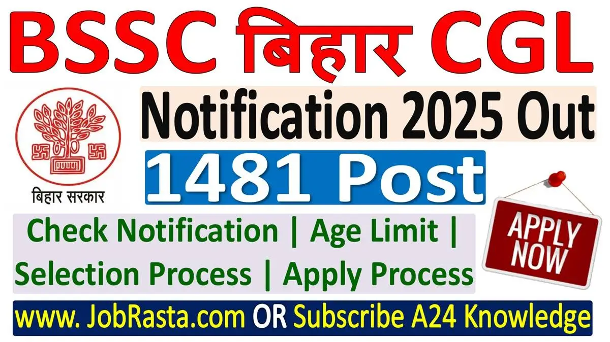 BSSC CGL Recruitment 2025
