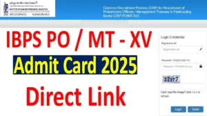 IBPS PO Admit Card