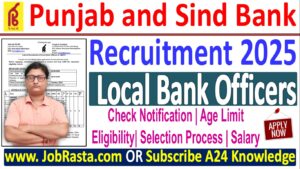 Punjab and Sind Bank LBO Recruitment