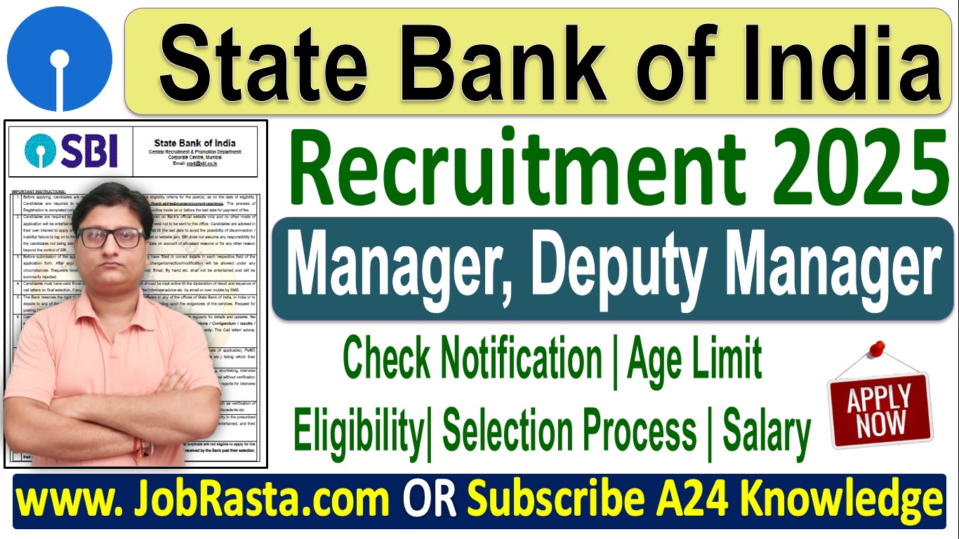 SBI Specialist Officers Recruitment