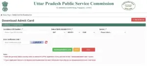 UP LT Grade Teacher Admit Card